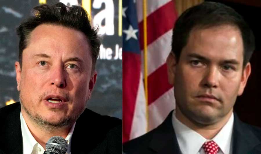 Encontronazo entre Elon Musk y Marco Rubio en la Casa Blanca