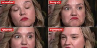 El lenguaje facial de Pilar Alegr&iacute;a