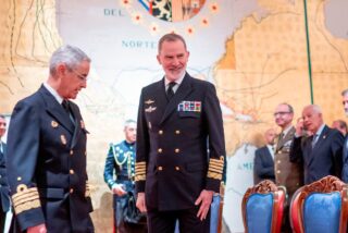 Felipe VI en el Museo Naval