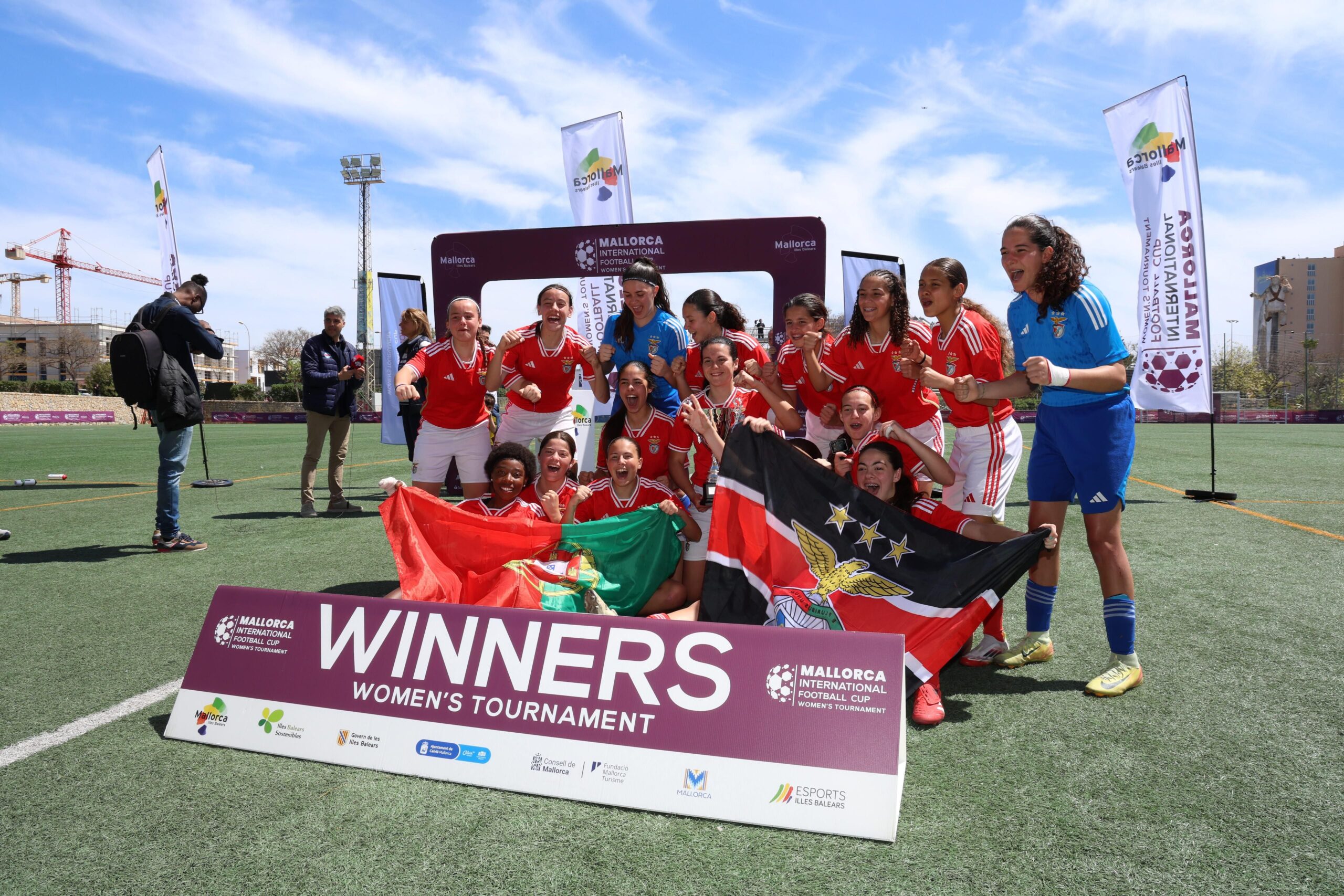 El SL Benfica Sub-17 se proclama campe&oacute;n del Mallorca International Football Cup &ndash; Women&rsquo;s Tournament