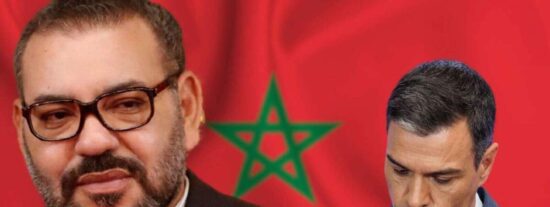 Mohamed VI y Pedro Sánchez (PSOE) 