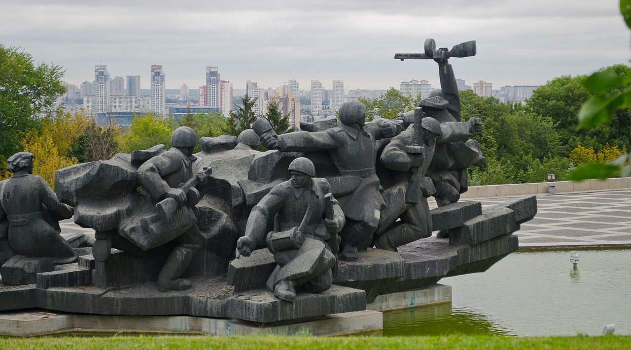Monumento a los héroes soviéticos de la II Guerra Mundial.