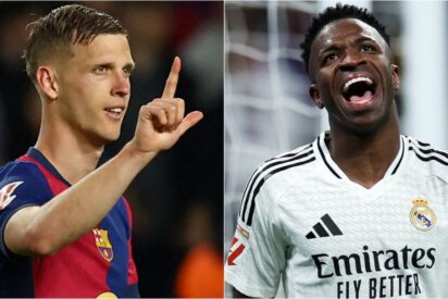 Olmo vs Vinicius en la final de la Copa del Rey entre Barcelona y Real Madrid