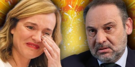 Pilar Alegría y José Luis Ábalos (PSOE)