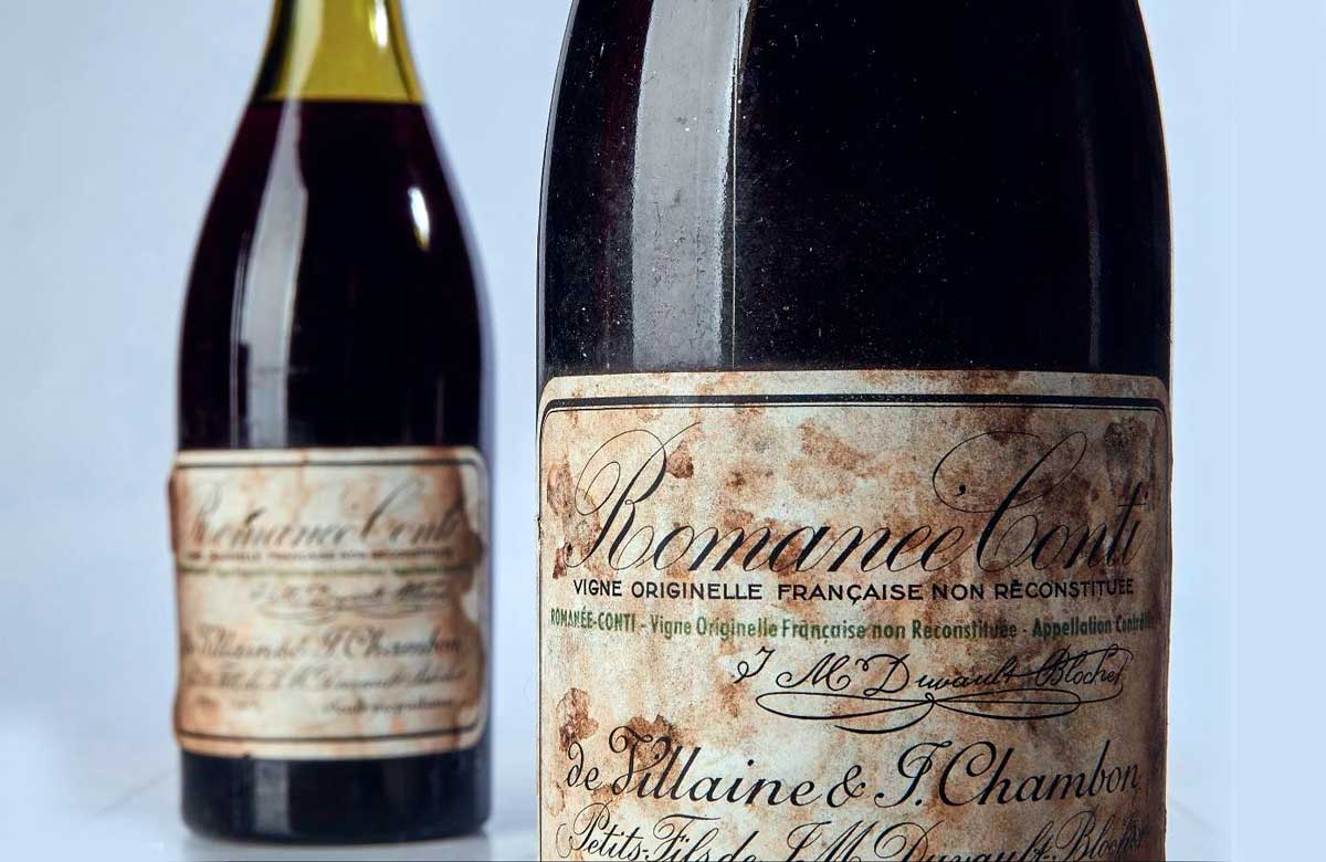 Los 10 vinos m&aacute;s caros del mundo