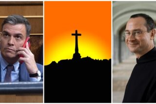 Sánchez, la Cruz del Calle de los Caídos y el padre Cantera