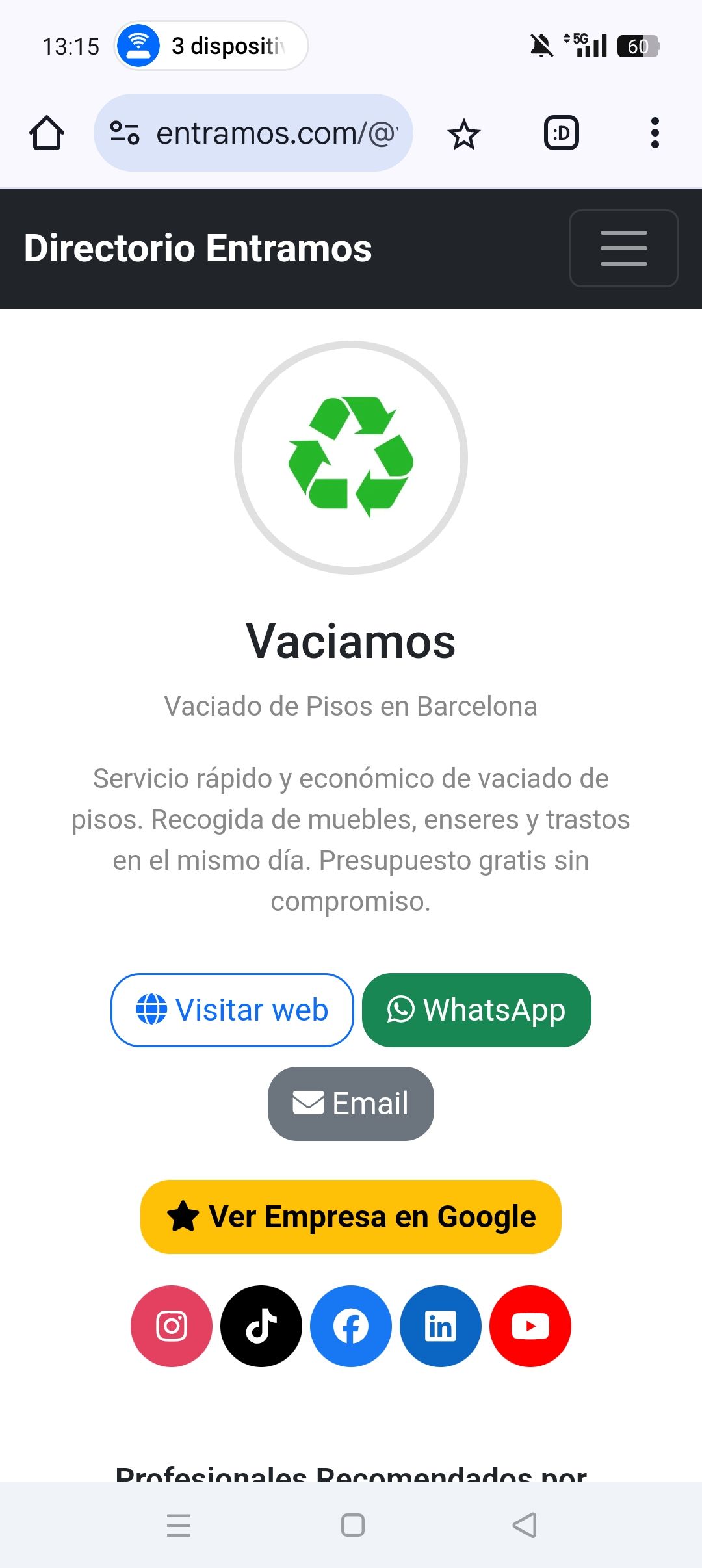 Entramos.com revoluciona el mundo digital con su nueva guía empresarial gratuita