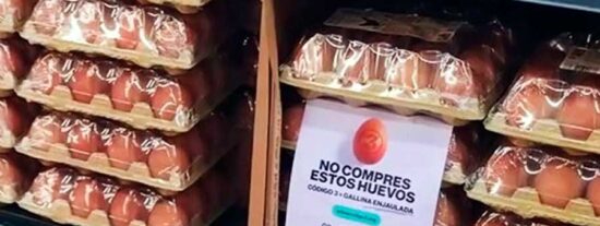 El cartel con 'huevos' que revoluciona los supermercados españoles