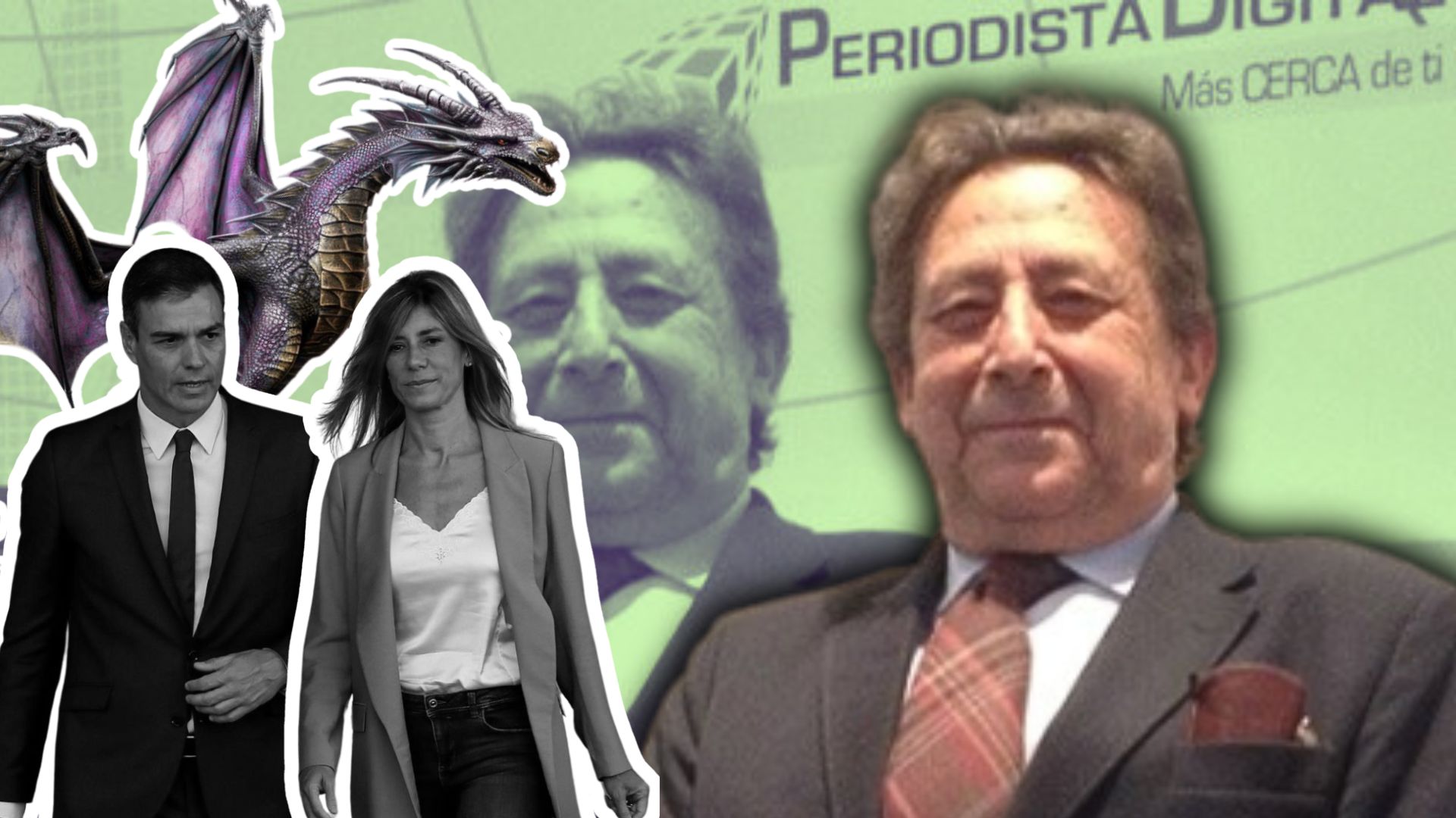 Alfonso Ussía se cachondea de la 'desaparición' de Begoña: "Se oyen los gritos de una bestia"