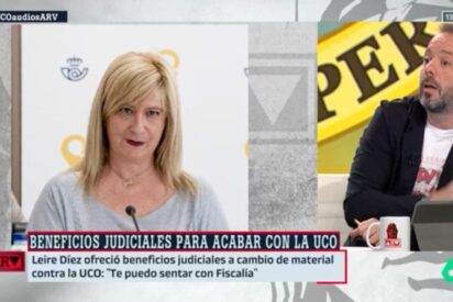 Leire Díez y Antonio Maestre.