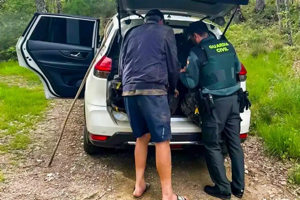 Domingueros por los caminos de tierra