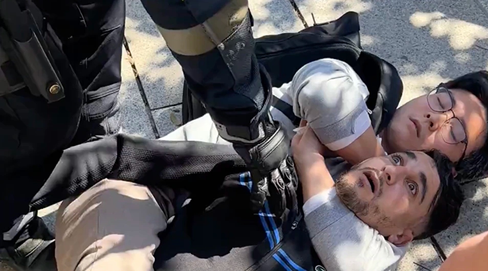 El chino fotografo atrapa al carterista en Barcelona