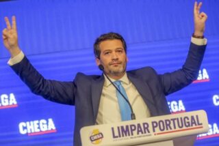 El líder deChega, Andre Ventura