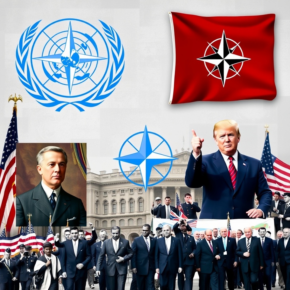 Estados Unidos, sus “aliados” y el dilema del liderazgo global: De Wilson a Trump.