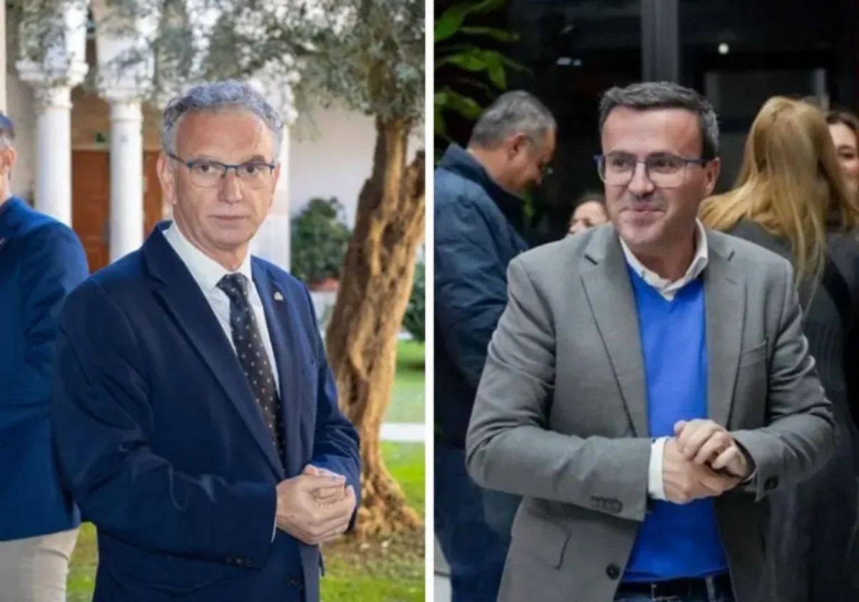 José Luis Quintana (izquierda) y Miguel Ángel Gallardo (derecha)