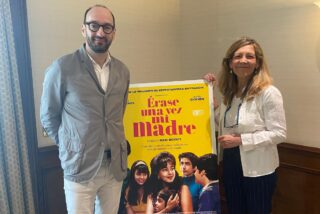 Ken Scott con Gloria Scola