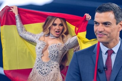 Melody y el gafe Pedro Sánchez