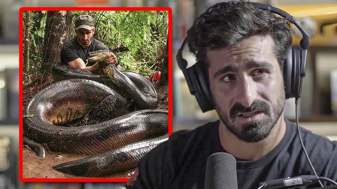 Paul Rosolie y su anaconda