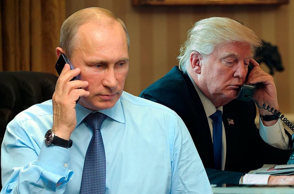 Putin y Trump al teléfono