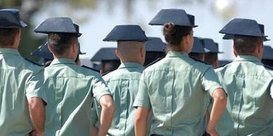 Los okupas de la Guardia Civil