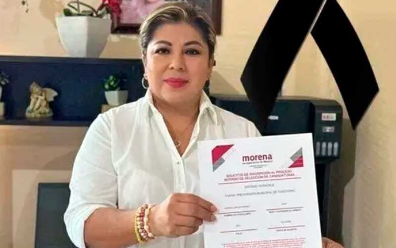 Asesinan a candidata de Morena durante transmisión en vivo de un mitin en Veracruz