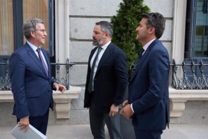 Alberto Núñez Feijóo, Santiago Abascal