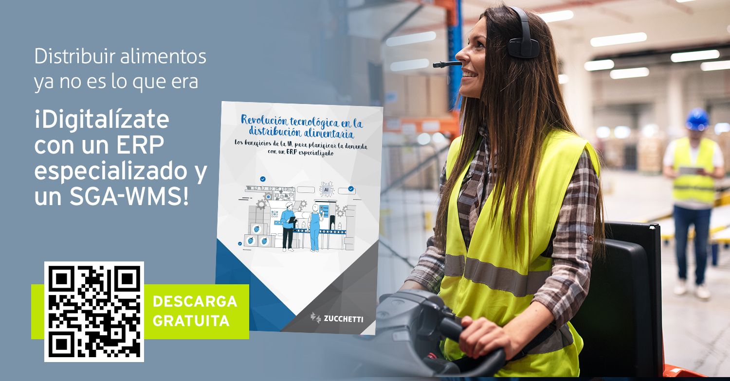 Zucchetti Spain lanza una gu&iacute;a clave para modernizar la distribuci&oacute;n alimentaria a trav&eacute;s del ERP y SGA-WMS