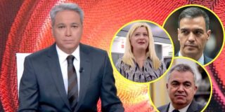 Vicente Vall&eacute;s, Leire D&iacute;ez, Santos Cerd&aacute;n, Pedro S&aacute;nchez