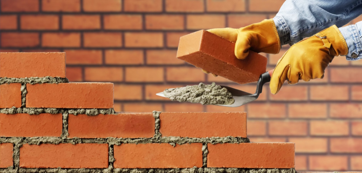 Construcción, albañil