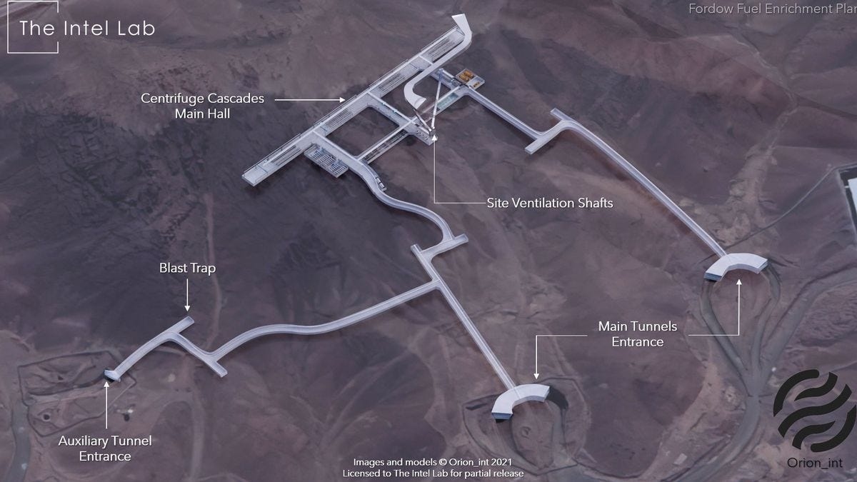Fordow Fuel Enrichment Plant, Irán Nuclear