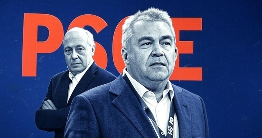 Gonzalo Martínez Fresneda es el abogado estrella del PSOE, con Santos Cerdán