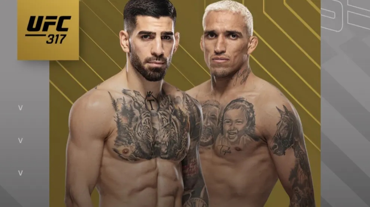 Ilia Topuria vs Charles Oliveira