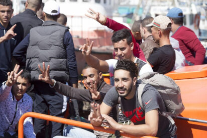 Inmigrantes marroquíes