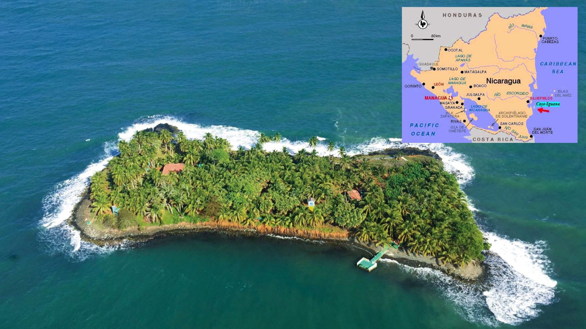 Isla Iguana en Nicaragua