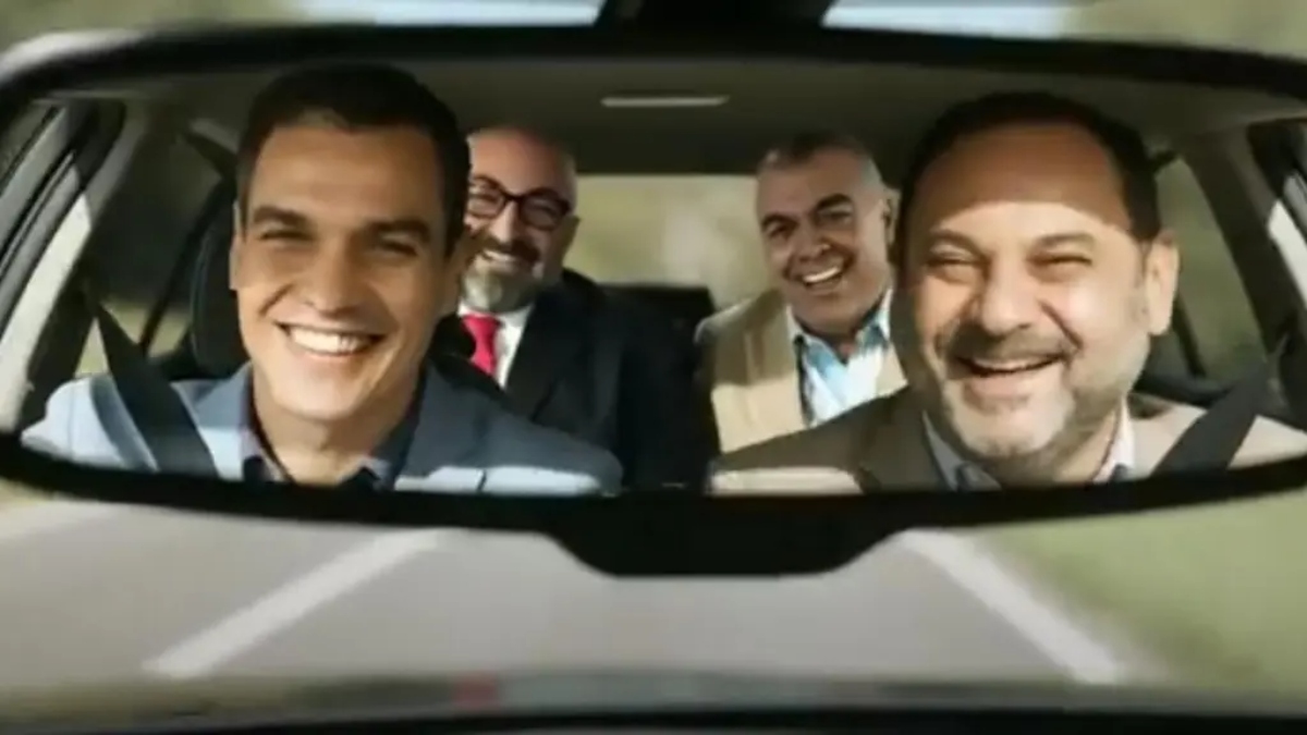 La banda del Peugeot, Sánchez, Koldo, Cerdán y Ábalos