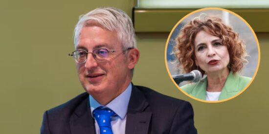 Marco Sanjuán y María Jesús Montero