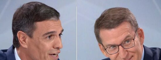 Pedro S&aacute;nchez (PSOE) y Alberto N&uacute;&ntilde;ez Feij&oacute;o (PP)