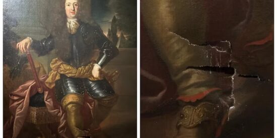 Retrato de Ferdinando de Medici Gran Príncipe de Toscana, de Anton Domenico Gabbiani, datado en 1722 (1)