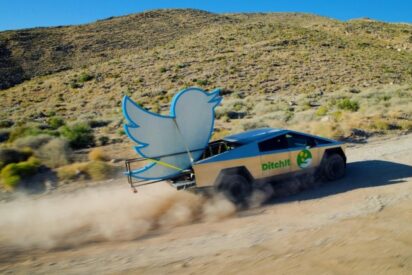 Ditchit hace estallar el icónico pájaro de Twitter para simbolizar el lanzamiento de su marketplace local