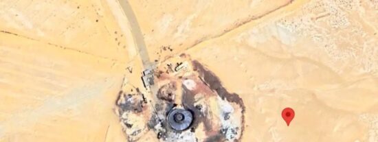 Un OVNI en el Desierto del Sahara