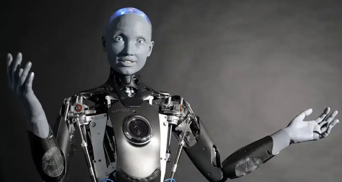 Un robot humanoide