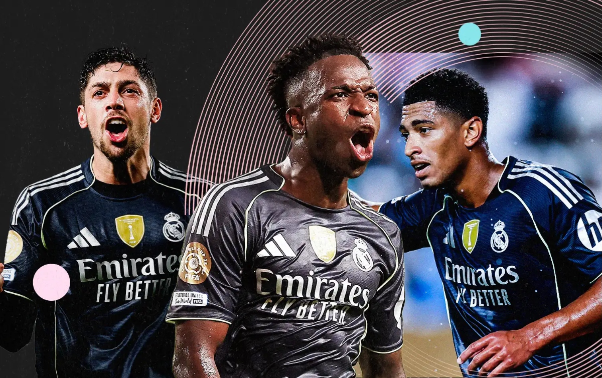 Valverde, Vinicius y Bellingham