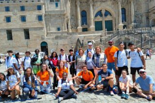 El Programa Camino de Santiago une a j&oacute;venes de EE.UU., Espa&ntilde;a y Ucrania en su sexta edici&oacute;n