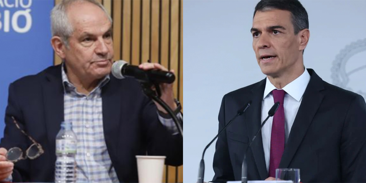 Antonio Caño y Pedro Sánchez. 