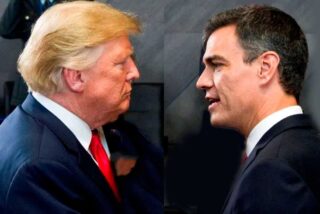 Trump advierte a Sánchez: "España no ha cumplido, pero lo hará. ¡Está garantizado que lo hará!"