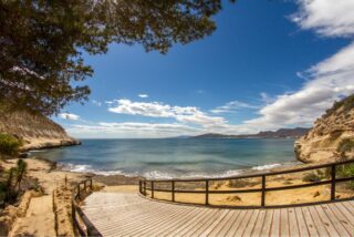 Cala La Invencible en San Juan de los Terreros