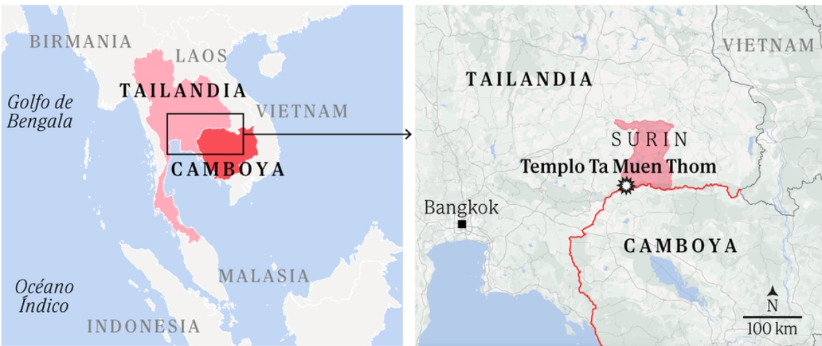 El conflicto entre Tailandia y Camboya (1)