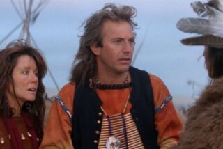 Kevin Costner en &#039;Bailando con Lobos&#039;