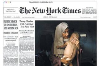 La portada de The New York Times con la foto &#039;fake&#039; de Gaza