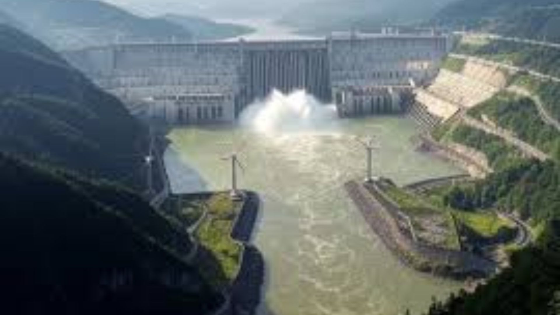La presa en el río Yarlung Tsangpó